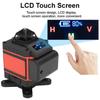 4000mAh IP54 8/12/16  Lines 4D Laser Levels Touched 360 Horizontal and Vertical Cross Super Powerful Self-leveling Green Line Laser Level