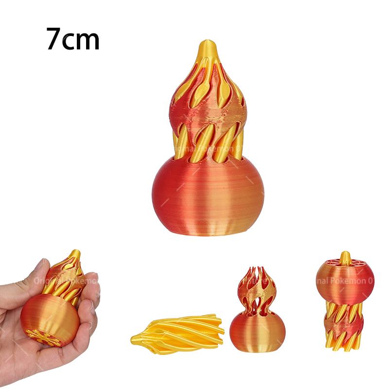 3D Printed Spiral Cone Toy Impossible Pyramid Gourd Christmas Hat Pass Through Sculpture Pyramid Toy Mini Vortex Thread Illusion