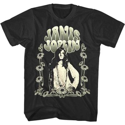Janis Joplin Daisy Chain Men's T Shirt