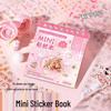 Mini Sticker Book: DIY Cute Art Journal & Spiral Notebook for Students