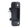 Truck Rear Gate Exterior Handle for 2007-2013 Pickup Truck, 69090-0C050 Black Assembly with Metal Support Structure and Camera Lock Cutout Layout