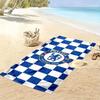 Chelsea F Print Beach Towel, Large Soft Quick Dry Towel for Beach Camping Swimming