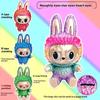 1 Piece Cute Surrounding Characters Gifts 3D Printing Trendy Play Labubu Ornament Cartoon Doll Desktop Decoration