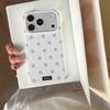 Round Edge Double Layer Polka Dot Anti-Drop Case for iPhone 15/17/16 Pro Max