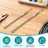 2 PCS Wire Pulling Grip Mesh Cable Pulls Metal Cable Puller Socks Wire Pulling Tools Wire Grip Flexible Snap