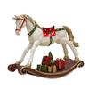 Rocking Horse Statue Collectible Decor for Festival Anniversary Bookshelf