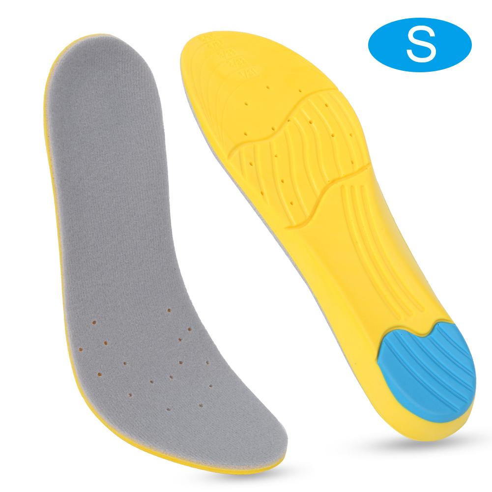 2 Paar Sporteinlegesohle Schweißfest Atmungsaktiv Verdicken Stoß Deodorant Laufschuhe Dämpfung für Basketball Fußball