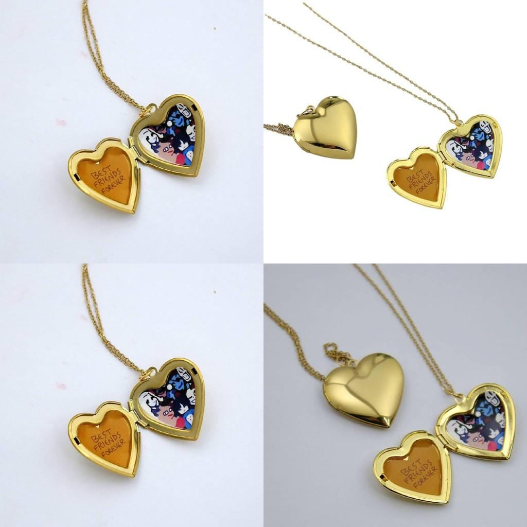 Collana a forma di cuore con ciondolo Undertale Ciondolo Foto di Famiglia Cartone Animato Gioielli
