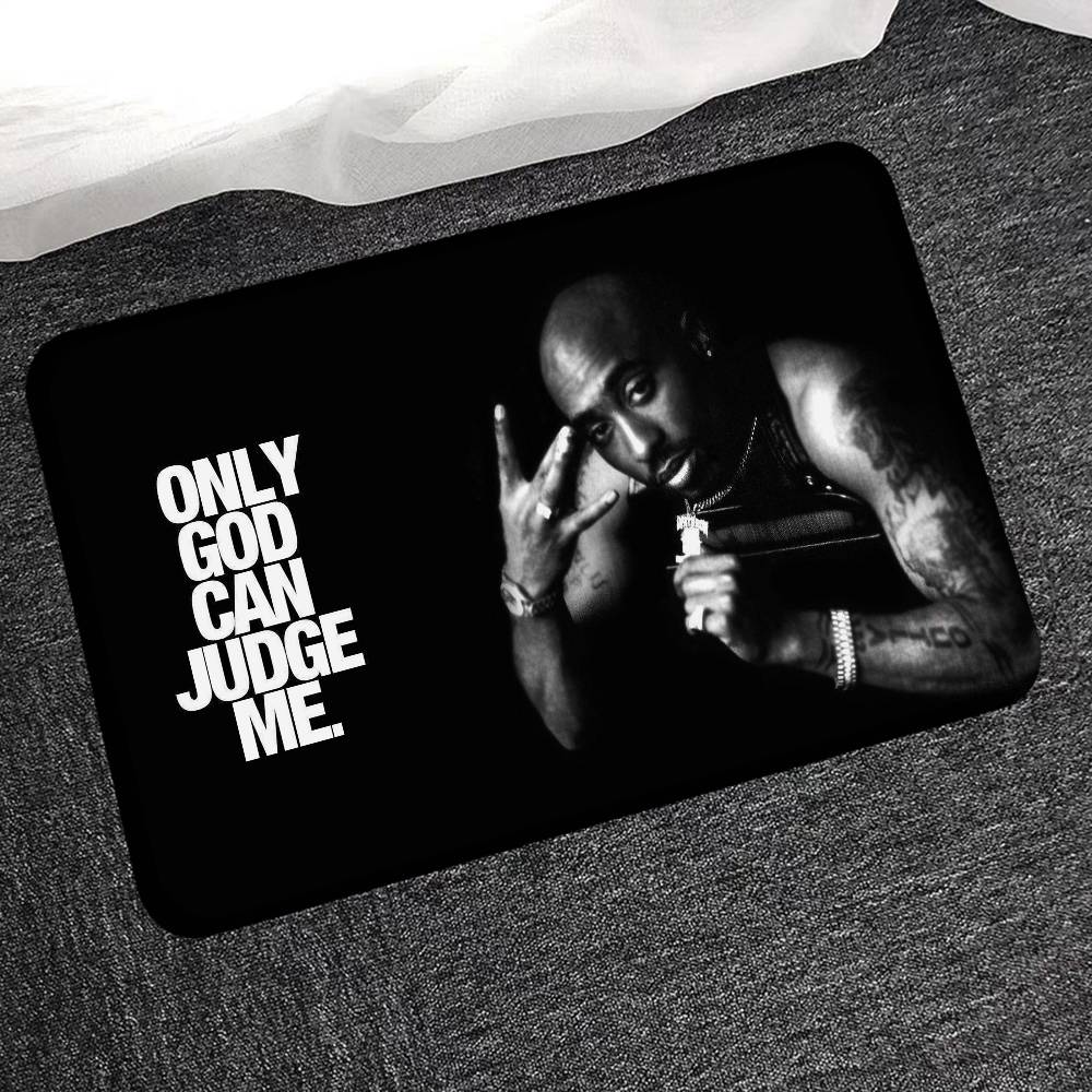 Rapper T-Tupac S-Shakur Küchenmatte Billiger Rutschfest Modernes Wohnzimmer Balkon Bedruckt Modernes Wohndekor