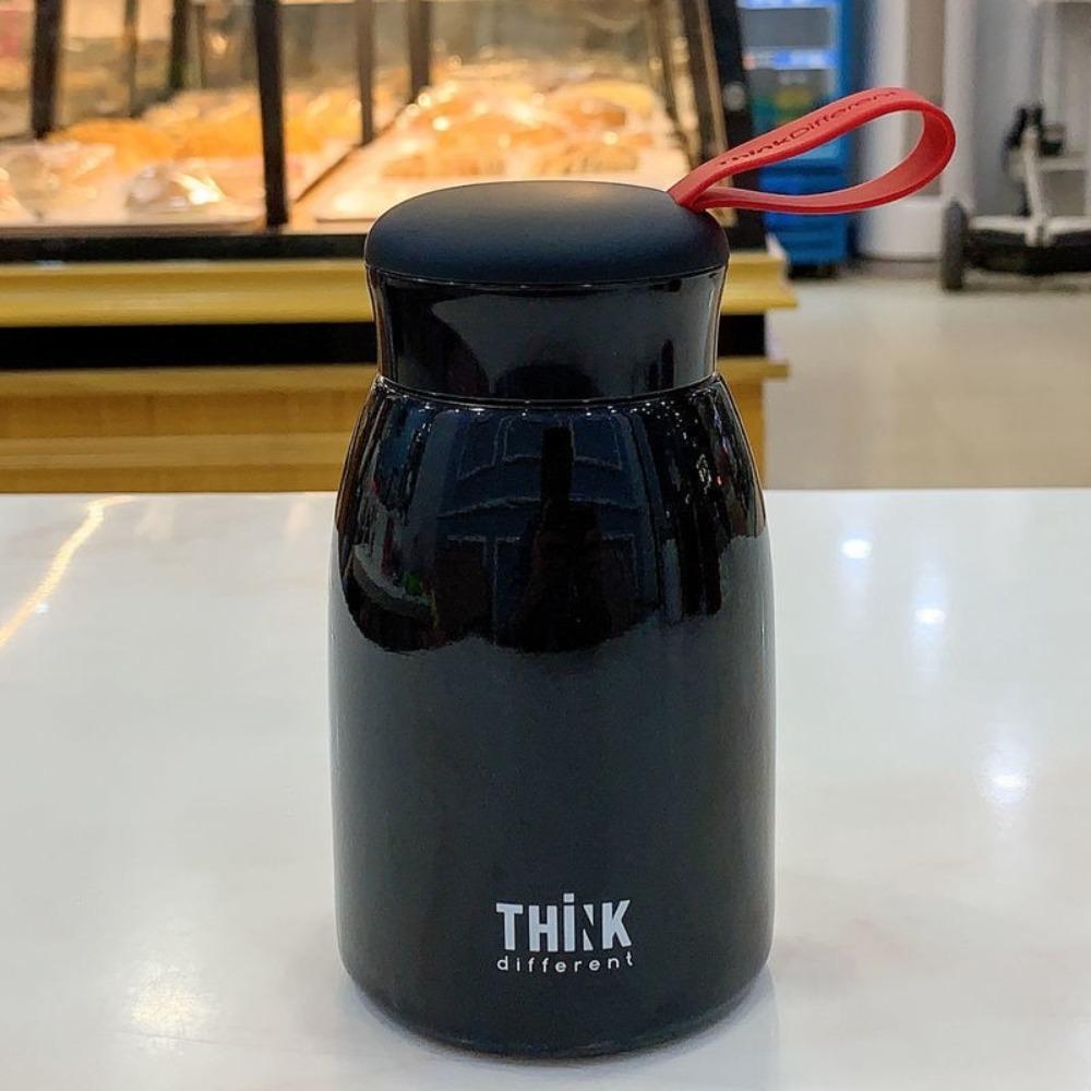 Portable 360/520ML Thermal Cup Leak-proof Cold Insulation Vacuum Flask Stainless Steel with Handle Travel Coffee Cup