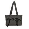 Canvas Bag Women's 2025 New Fashion Large Capacity Pleated Shoulder Underarm Bag Casual Fashion Messenger Tote Bag