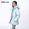 Jinyujie 2024 Women's Short Puffer Down Jacket