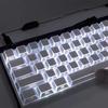 Zhe Ying 3.0 Angled Translucent PBT Keycaps with Custom Magnetic Switches