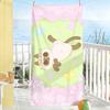 Kawaii A-Azuki Siamese Cat Towel Sports Quick Dry Travel Camping Gear Sandproof Soft Light Large Beach Towel