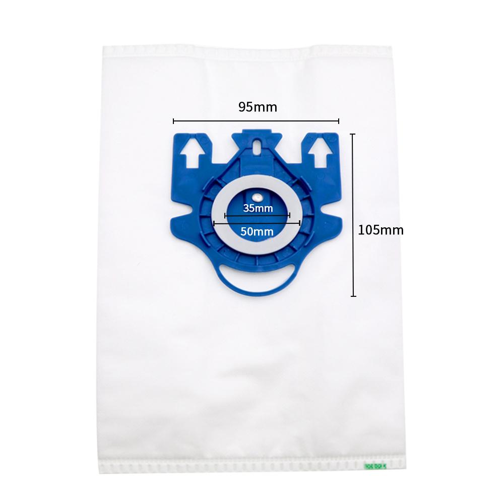 10 Pcs. Dust Bags with HEPA Filter for Miele Vacuum Cleaner Bags 3D GN S5000 S8000 Full C2 C3 S5 SF-50 Parts