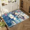 Hot Bl Anime L-link Click Floor Mat Soft Thickened Absorbent Non-Slip Bedroom Living Room Door Mat Home Decor Flannel Rugs