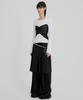 Peulleeoeob Bustier Layered Long Sleeve (Fl-152_White)