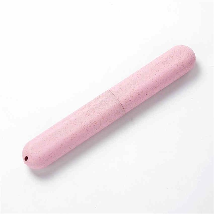 2PC Portable Travel Hiking Camping Toothbrush Holder Small Storage Box Protect Case Bathroom Accessory
