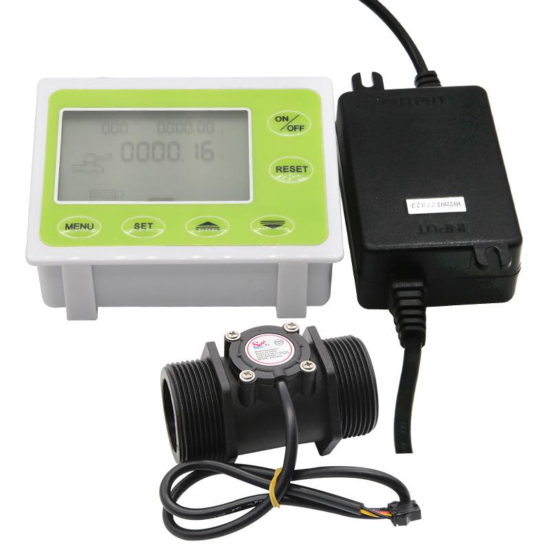 Intelligent Digital Water Flow Meter with Flow Rate and Shortage Alarms