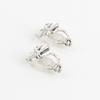 Women's Classic White Cubic Zirconia Earrings