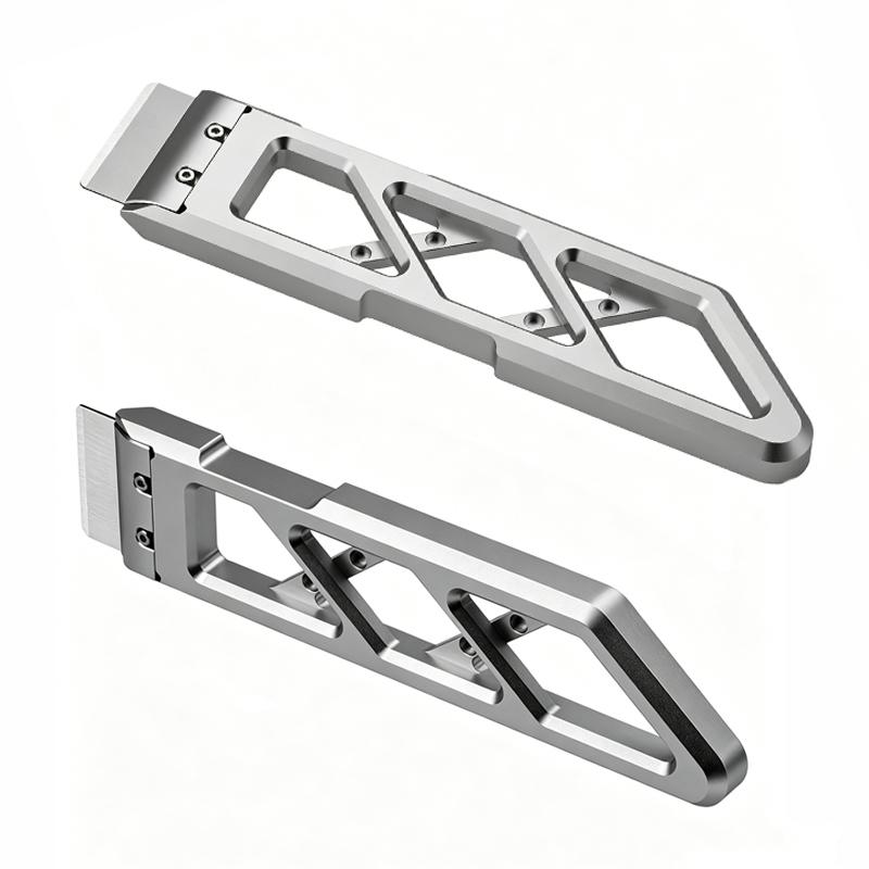 Lehký CNC slitina 3D tiskárna Škrabka s magnetickým držákem, Bezpečný a nepoškozující nástroj pro odstraňování výtisků z 3D tiskových desek