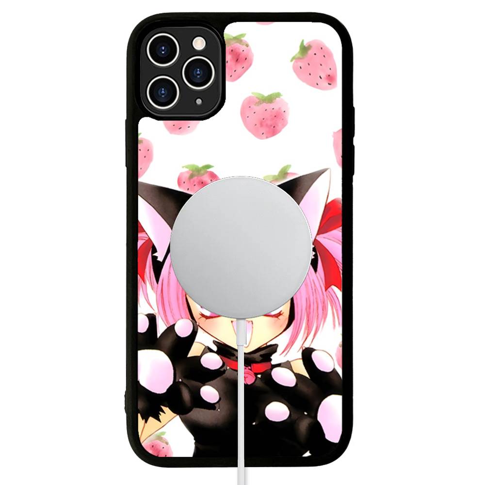 Tokyo Mew Mew Anime Für IPhone 17 16 15 Pro Max Hülle 14 Plus 13 12 11 Für Magesafe Magnetisches Kabelloses Lade Cover