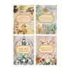 20 Pcs Vintage Natural Animal and Plant PET Decorative Stickers This Handbook Material Paste Scrapbooking Accessories