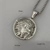 Collana Ciondolo Ritratto in Acciaio Inossidabile - Stile Europeo e Americano Unisex