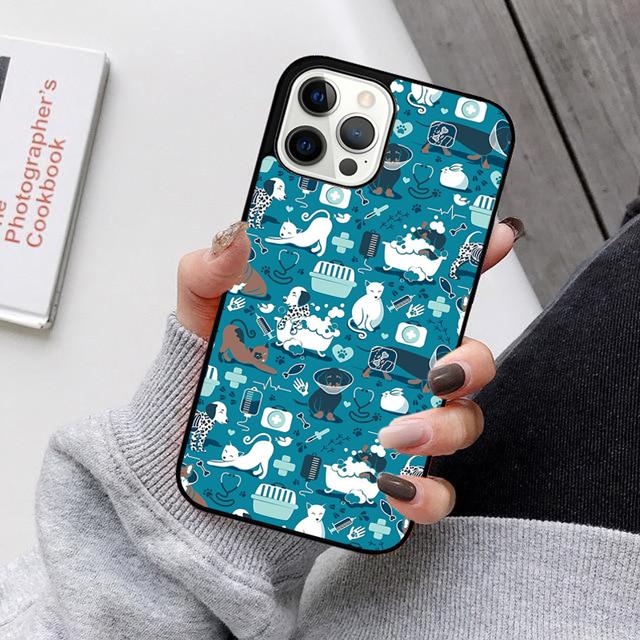 

X Ray Veterinary Medicine Phone Case Back Cover for iPhone 17 Air 16 15 14 13 11 12 Pro Max PlusS Shell Coque iPhone 13