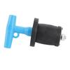 Boat Drain Plug Rubber Excellent Sealing Effect T Handle Marine Drain Plug for Ships Yachts 52 to 75mm Drain Holes