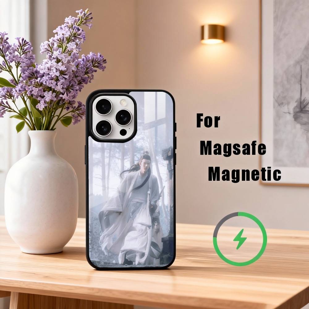 W-Wang Yibo The U-Untamed Phone Case For iPhone17,16,15,14,13,12,11 Plus,Pro Max Magnetic For Magsafe Wireless Charging