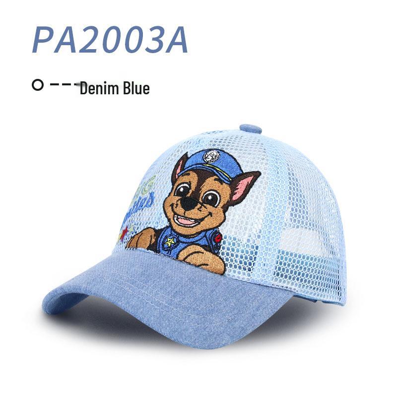 2026 Spring/Summer Paw Patrol Kids' Mesh Baseball Cap - Sun Protection for Boys & Girls