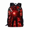 Lightweight Kids School Backpack Boys Girls Anti-Strain Ergonomic Design Cartoon Print Oxford Fabric Bag Elementary