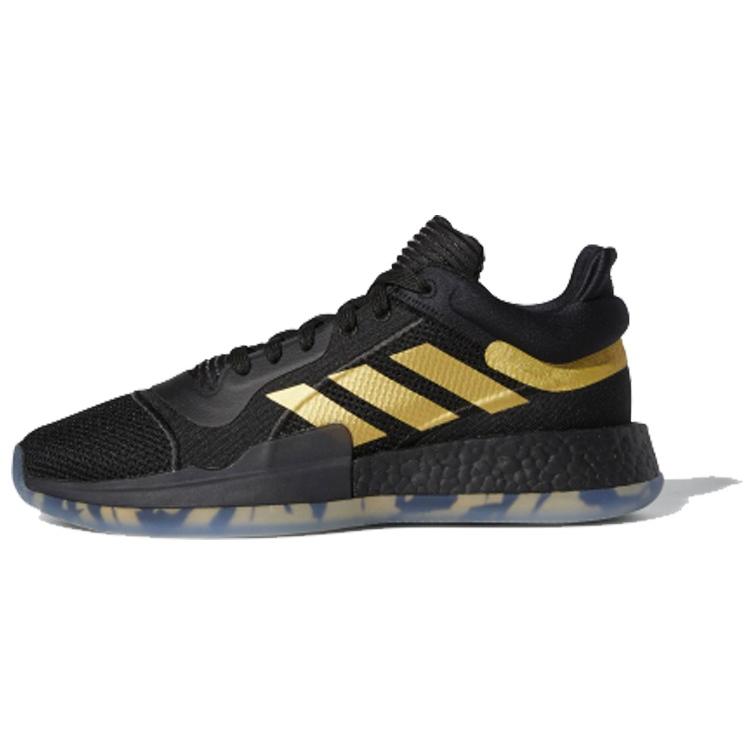 

новые Adidas Marquee Boost Low Черный Золотой 47