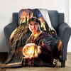 1pc Hogwarts School of Witchcraft and Wizardry Magic Flannel Blanket - Soft Warm Throw for Home, Office, TravelL1322