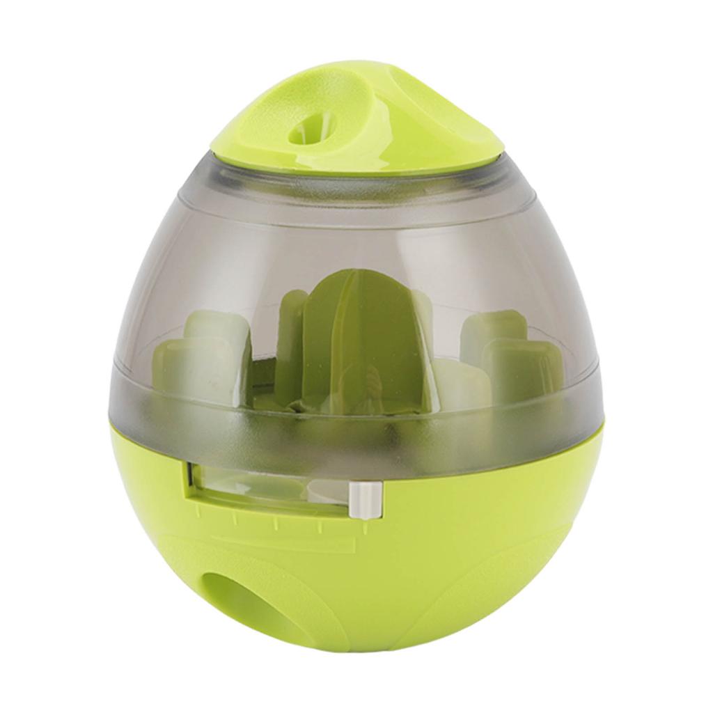 Pet Food Dispensing Ball Interactive Memory Training Dog Slow Feeder Puzzle Toy for Puppy Cat Light Green
