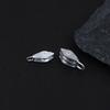 12Pcs Simulation Single/Double-Disc Diamond-Shaped Pulley 11X4Mm Alloy Rhombus Grooved Sheave Parts For Model Ship Decoration