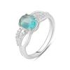 London Blue Topas Silberring 1,12 ct (2120728) 2 gr. 925 Proben