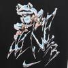 Nike T Shirts Men's Black Crew Neck Moderate Straight Fit FZ5286-010