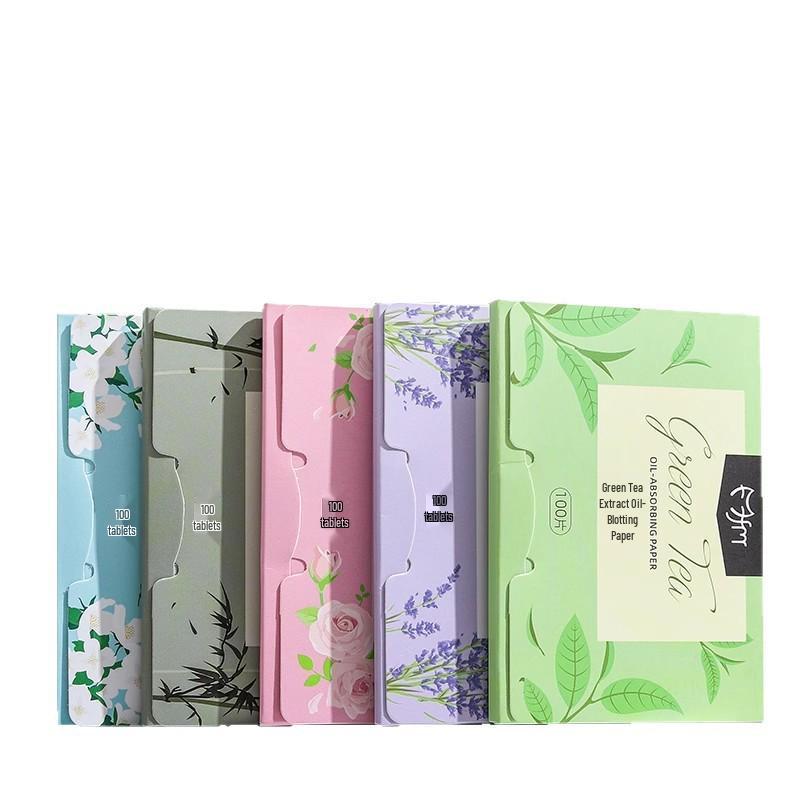 300 Sheets Portable Oil Absorbing Paper for Face - Refreshing Oil Control for Teens & Adults