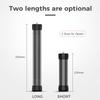 Universal Cabron Fiber Extension Rod 23.6cm with Universal 1 4 Screw for Camera Gimbal Stabilizer Phone Clamp Holder