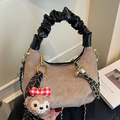 Temperament Niche Crescent Moon Bag Autumn New Women's Dumpling Bag Casual and Fashionable Shoulder Bag
