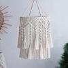 1PC Handmade Nordic Macrame Lamp Shade Natural Fiber Cord Chandelier Shade 75x30cm