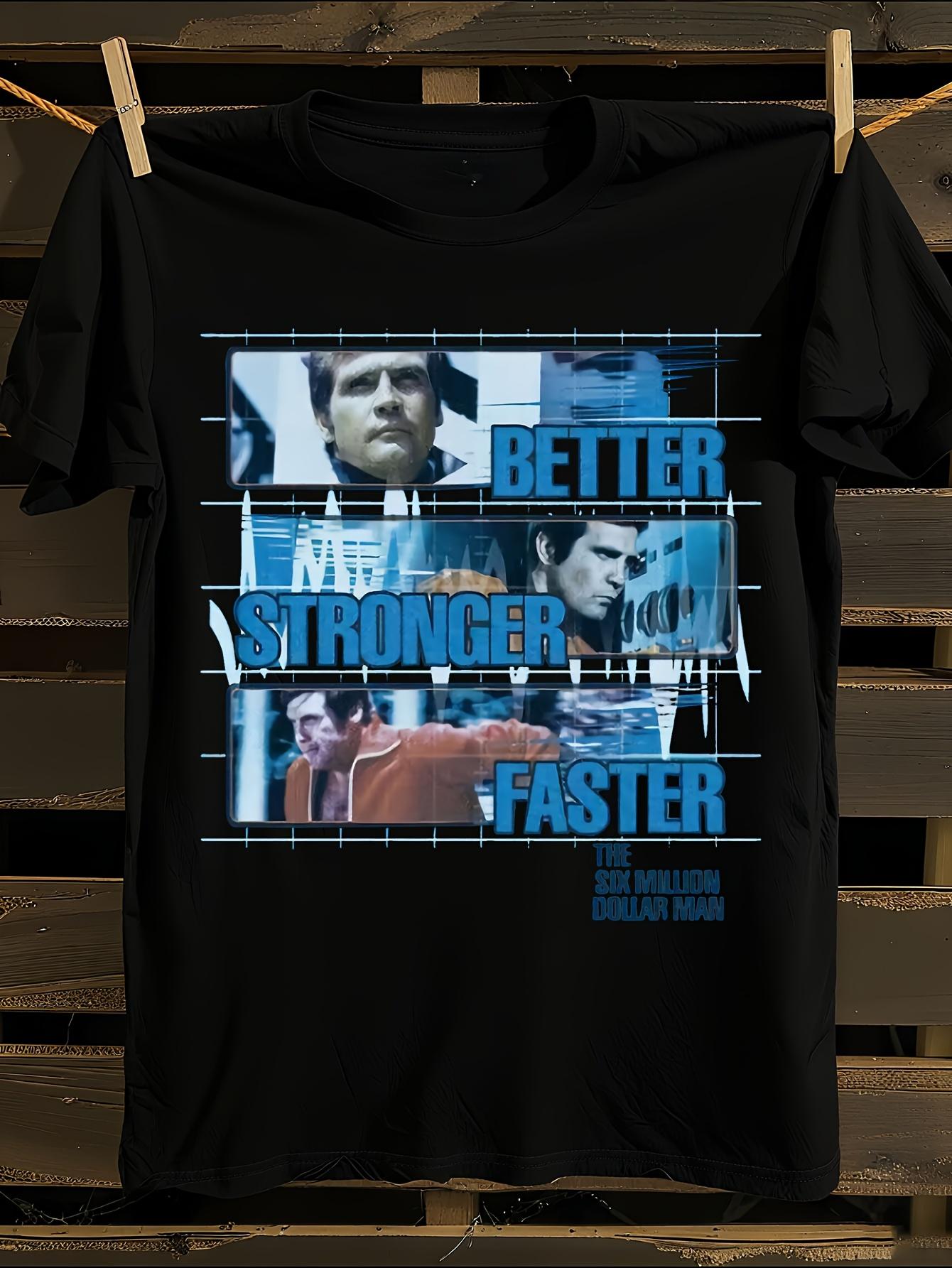 The Six Million Dollar for Man TV Show Licensed T-shirt XXXL