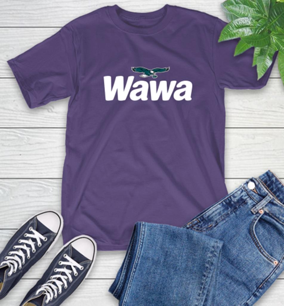 Wawa Eagles T-Shirt Y2k Tshirt Camisetas Mens Clothes New In Top & Tees Tee Shirt Homme Tshirts for Men Graphic T Shirts 80402