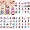 20PCS Rumi Kpop Demon Hunters Temporary Tattoo Stickers Cute Cartoon Design Waterproof Funny Party Christmas Gift Ideas