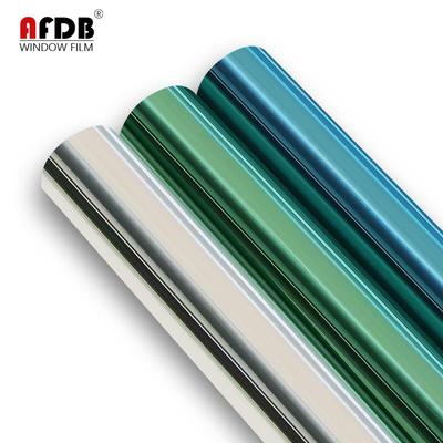 Fenstertönungsfolie, Einwegspiegelfolie für Privatsphäre, Auto, selbstklebend, getöntes Glas zu Hause, Solar-UV-Schutz, Wärmekontrolle fürs Büro