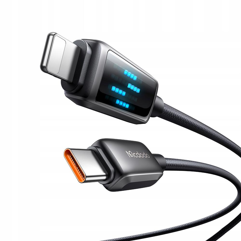 Mcdodo Charger Usb-C Lightning Fast Charging Cable For Iphone 1M Led