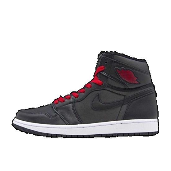 

Nike Air 1 Retro High OG Black Gym Red 555088-060 Men s Size EU 43