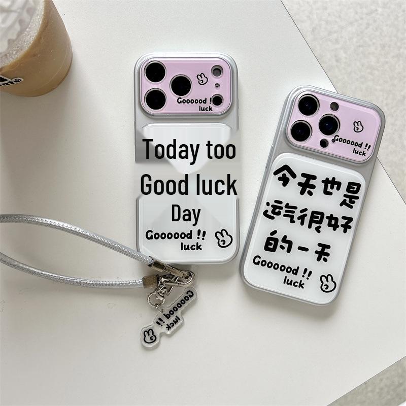 Creative Text Today: Lucky Case for iPhone 17, 16 Pro Max, 15, & 14
